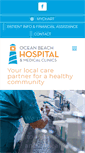 Mobile Screenshot of oceanbeachhospital.com